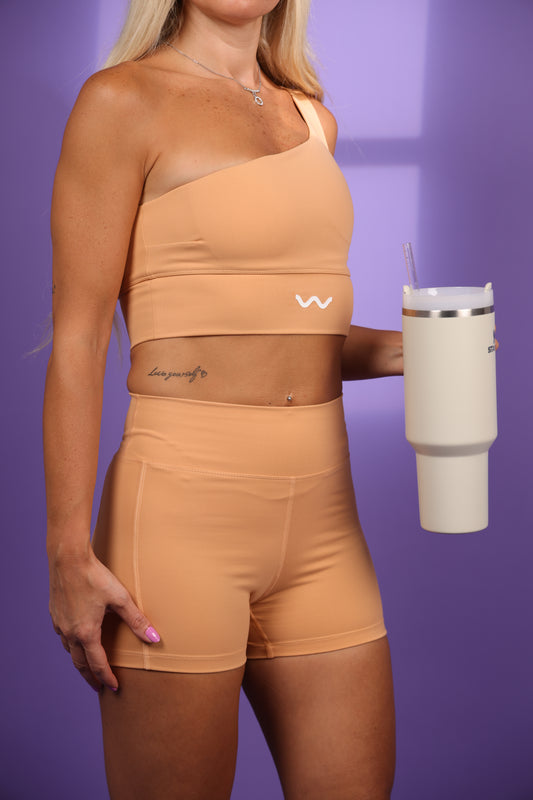 Off Shoulder Sports Bra